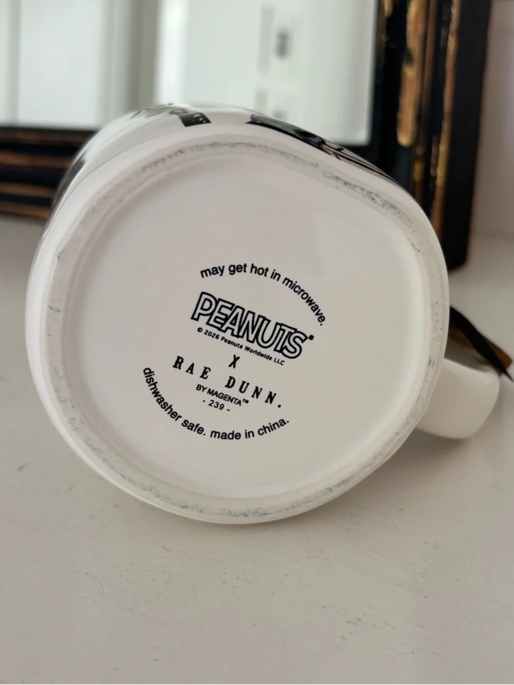 Rae Dunn x Peanuts Snoopy 'Alumnus' Graduation Mug